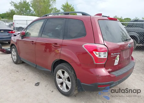 2016 Subaru Forester 2.5I Premium from USA, damaged, VIN JF2SJAFC2GH422118